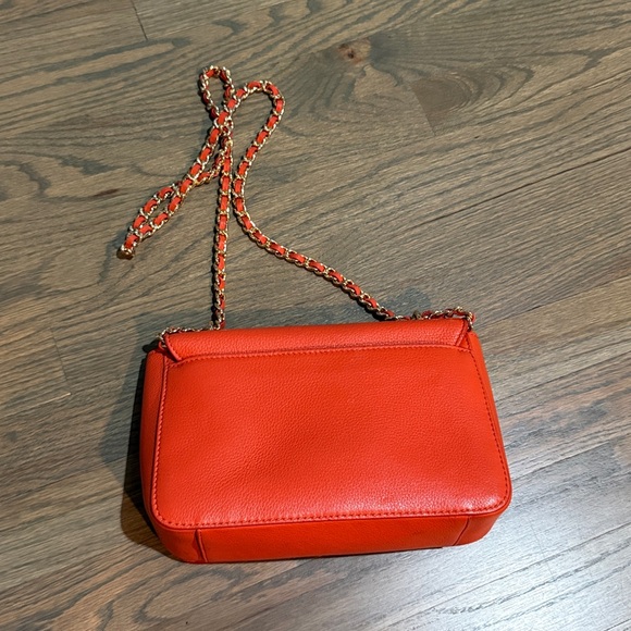 Tory Burch Britten Spiced Orange Crossbody Bag - Picture 4 of 9
